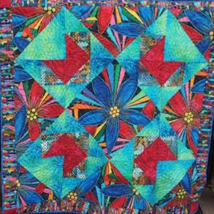 Fractured Flowers Quilt Kit