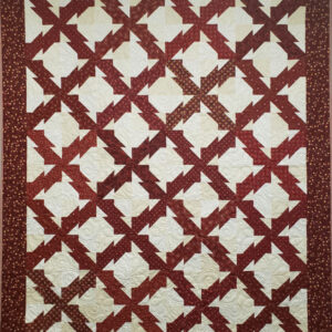 Garnets & Gingham Quilt Kit