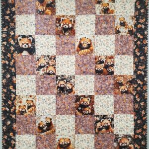 Love Red Pandas Quilt Kit