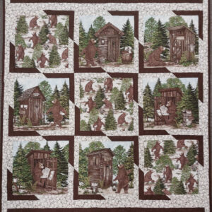 Bear Necessities (fabric only) Quilt Kit