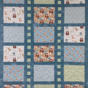 Wise, Kind, Brave Critters Quilt Kit