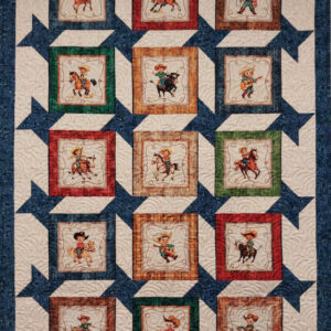 Yippee Ki Yay (fabric only) Quilt Kit